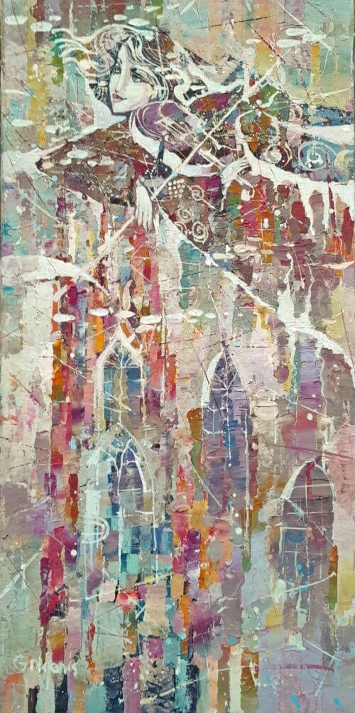 Angelo skrydis virš miesto