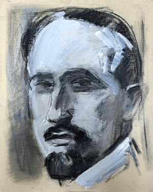 Kazio Šimonio portretas – Gintaras Pankevičius