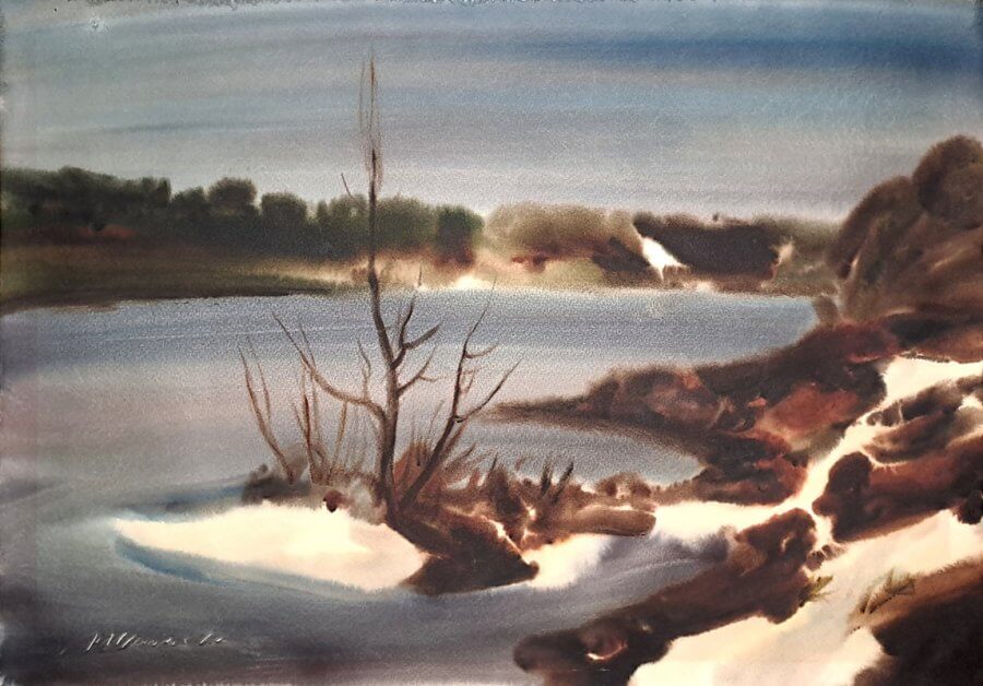 Lietuvos peizažai – Vilius Ksaveras Slavinskas