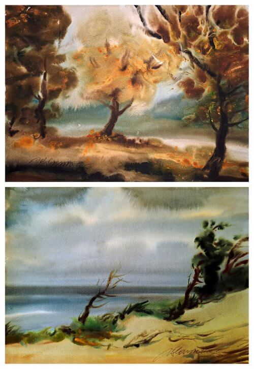 Lietuvos peizažai II – Vilius Ksaveras Slavinskas