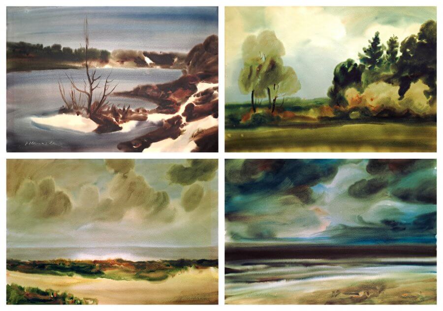 Lietuvos peizažai – Vilius Ksaveras Slavinskas