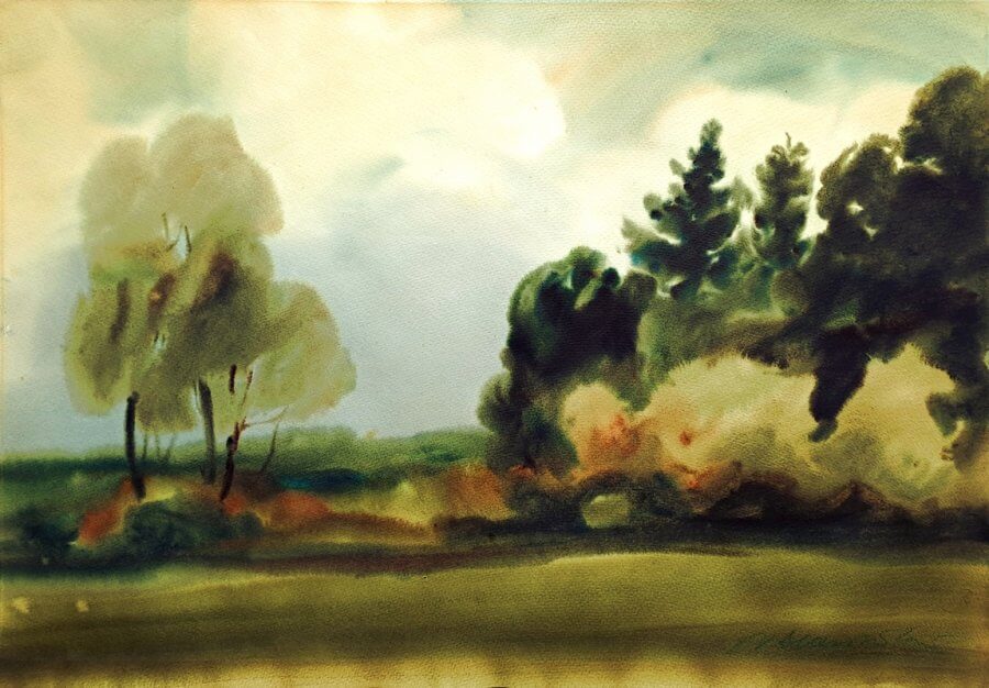 Lietuvos peizažai – Vilius Ksaveras Slavinskas