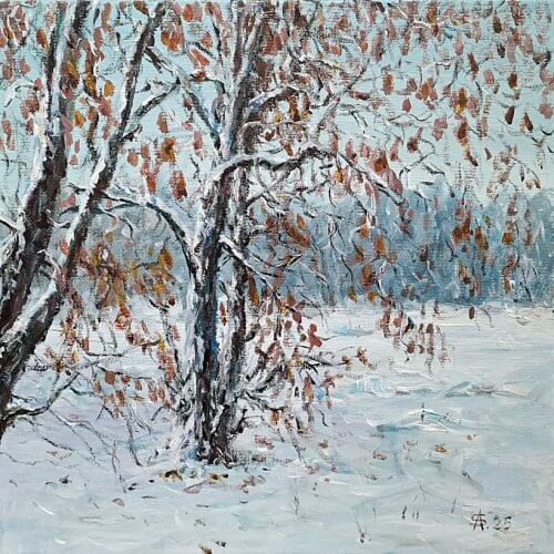 Pirmas sniegas – Artūras Slapšys