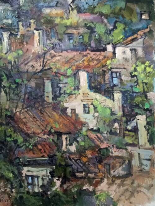 Vilniaus senamiesčio stogai