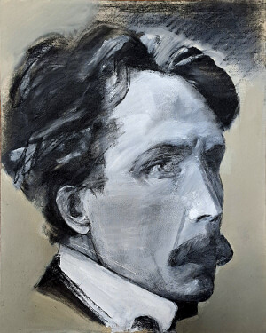 M. K. Čiurliono portretas – Gintaras Pankevičius