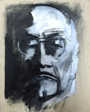 Liudo Truikio portretas – Gintaras Pankevičius