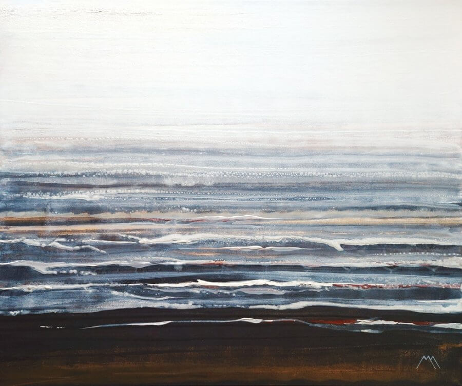 Rūkas jūros tolumoje