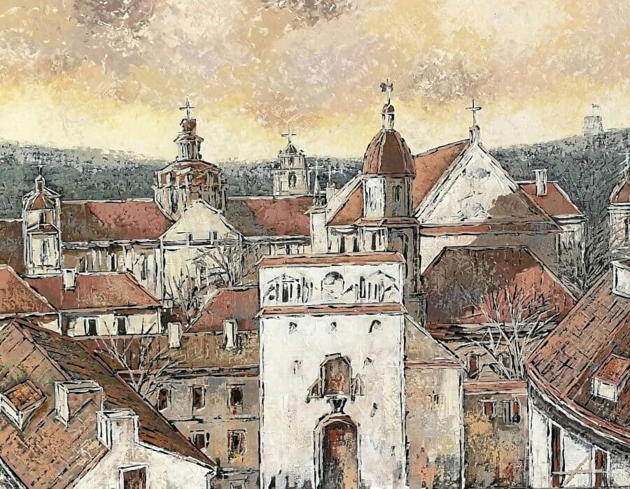 Pro Medininkų vartus į Vilniaus miestą