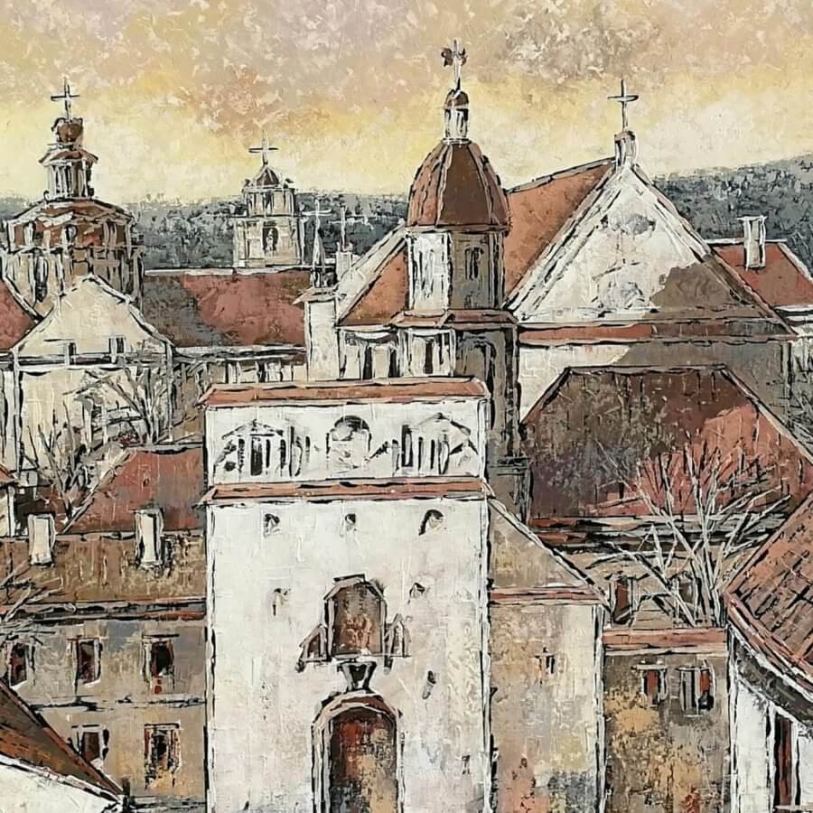 Pro Medininkų vartus į Vilniaus miestą