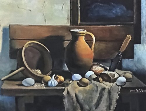 Kaimiškas natiurmortas